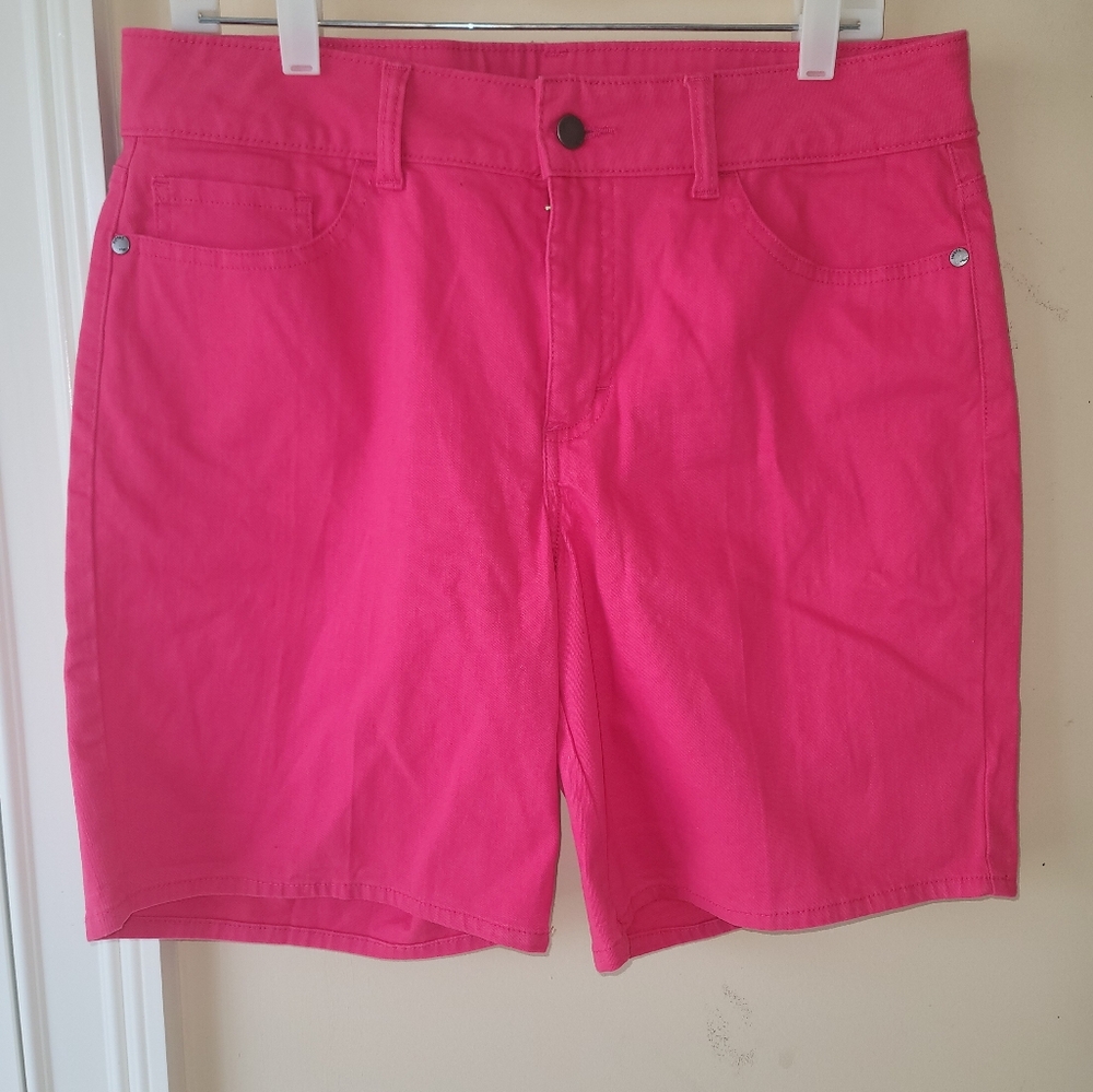 Riders by Lee Hot Pink Denim Shorts